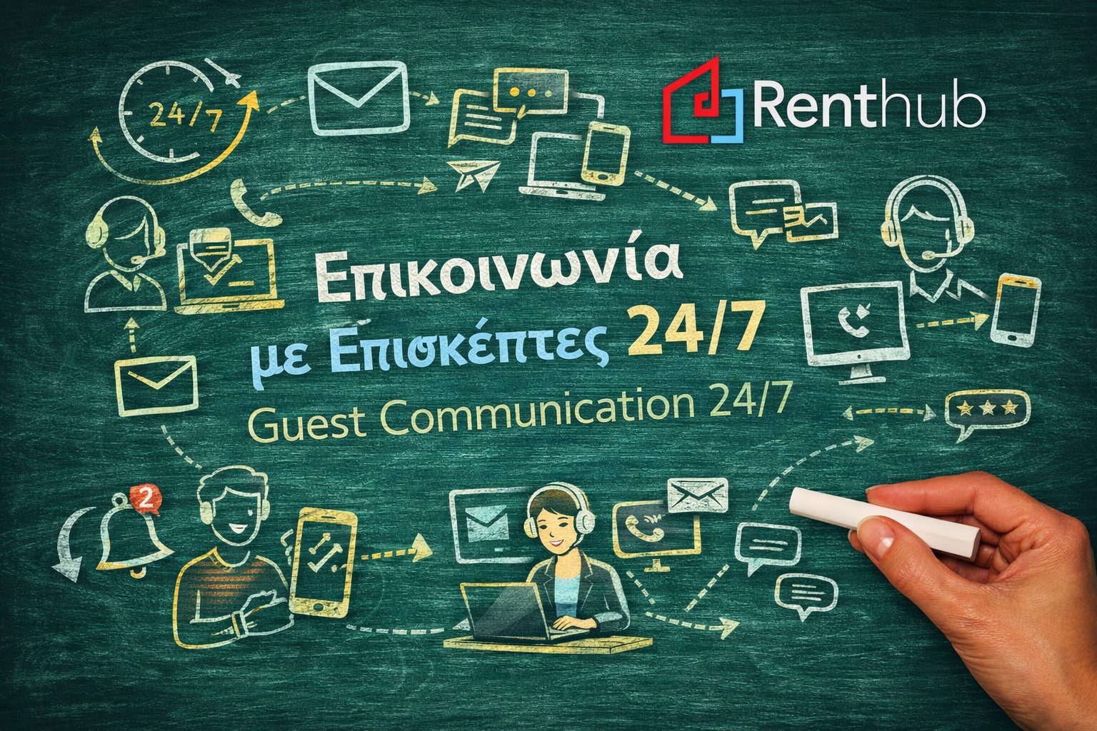 Επικοινωνία με Επισκέπτες 24/7